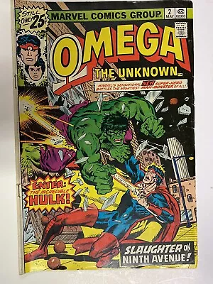 Buy Omega The Unknown #2 Enter The Hulk • 7.90£