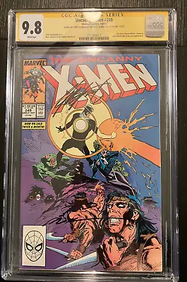 Buy Uncanny X-Men 249 - CGC SS 9.8 Signed - Chris Claremont And Marc Silvestri! • 195.88£