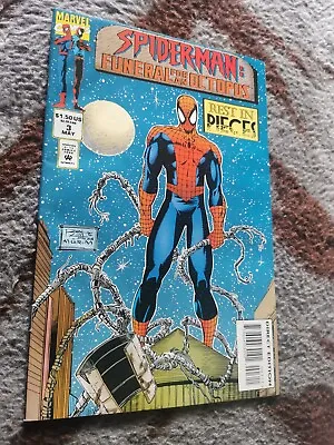 Buy Spider Man Funeral For An Octopus # 3 Nm 1995 Scarce ! Scarlet Spider Hobgoblin! • 5.50£