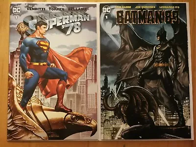 Buy Batman #88 & Superman #78  Mico Suayan Exclusive Homage Trade Variants NM 2023 • 26£