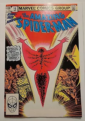 Buy Amazing Spider-Man Annual #16 NM- 1st App New Captain Marvel 1982 John Romita Sr • 47£