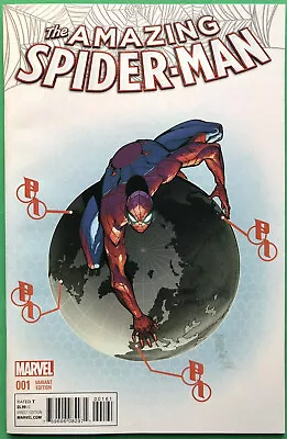 Buy Amazing Spider-Man #1 Camuncoli 1:50 Variant Cover Marvel Comics (2015) • 24.95£