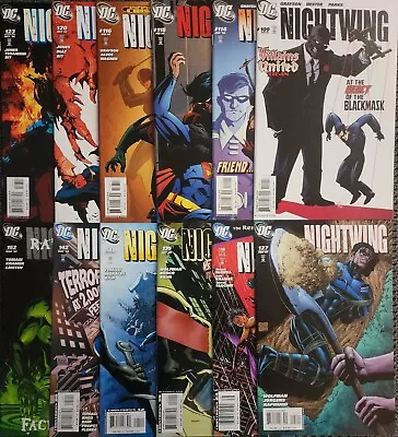 Buy NIGHTWING 109-152 DC Comic Book Lot 2005 Grayson KEY Blackmask 12 Total Batman • 33.69£