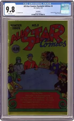 Buy All-Star Comics Facsimile Edition #3B CGC 9.8 2024 4403576016 • 45.86£