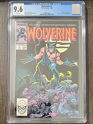 Buy Wolverine #1 CGC 9.6 NM+ (Marvel, 11/1988) • 171.70£