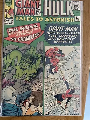 Buy Tales To Astonish #62 - 1st Leader • 60£