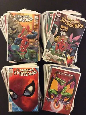 Buy AMAZING SPIDER-MAN #1 - 93 + Comics FULL SERIES Marvel 2018 1ST APP RED GOBLIN + • 479.70£