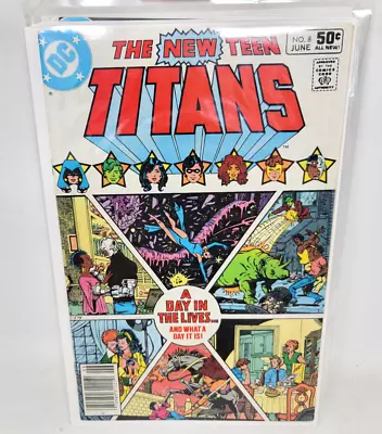 Buy NEW TEEN TITANS #8 First Appearance Of Terry Long *1981* 8.0 • 4.74£