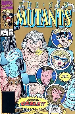 Buy New Mutants #87 - High Grade 1st Cable Appearance - 2nd Printing • 3.96£
