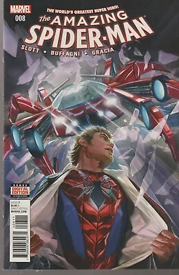 Buy Marvel Comics Amazing Spider-man #8 (2016) 1st Print Vf+ • 3.35£
