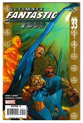Buy Ultimate Fantastic Four #33 - Marvel 2004 - Cover By Pasqual Ferry [GOD WAR] • 5.99£