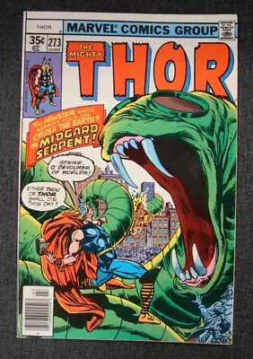 Buy Marvel The Mighty Thor #273 Midgard Serpent 1978 • 3.78£