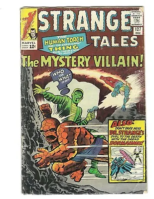 Buy Strange Tales #127 Marvel 1964 GD/VG- 2nd Dread Dormammu! Doctor Strange Combine • 19.79£