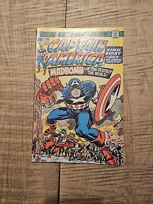 Buy Captain America #193 Kirby's Returns 1976 MADBOMB • 15.98£