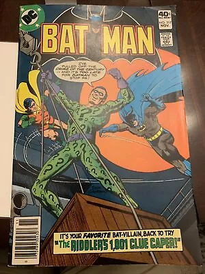 Buy Bat Man #317 1979 Riddler’s 1,001 Clue Caper • 15.98£