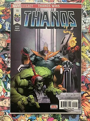 Buy Thanos #15 (2018) Cates - Cosmic Ghost Rider; Silver Surfer As Fallen One • 22.95£