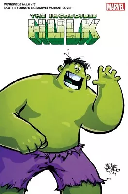 Buy Incredible Hulk #13 Skottie Young's Big Marvel Variant - Presale 6/12/24 • 2.82£