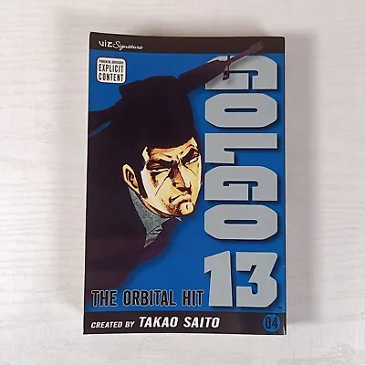 Buy GOLGO 13 VOL. 4 The Orbital Hit English Manga By Takao  Saito Viz Paperback  • 60£