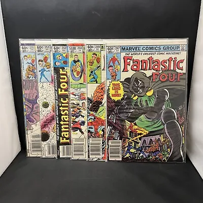 Buy Fantastic Four Lot Of 6 Comics Issue #’s 247 249 250 252 253 & 255. (B11)(2) • 15.85£