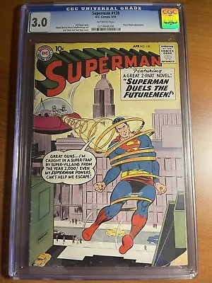 Buy Superman #128 CGC 3.0 Superman Duels The Futuremen • 79.15£