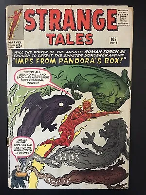 Buy Strange Tales #109 First Printing Original Marvel Comic Book • 149.75£