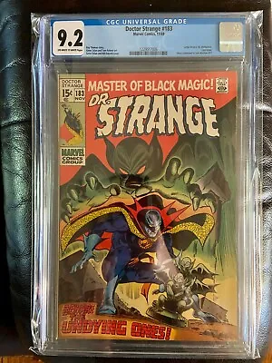 Buy Dr. Strange #183 CGC 9.2 Marvel Comic Book • 442.27£