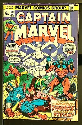 Buy Captain Marvel (Vol 1) #  28 (Vgd Minus-) (VG- ) Price VARIANT RS003 AMERICAN • 36.49£