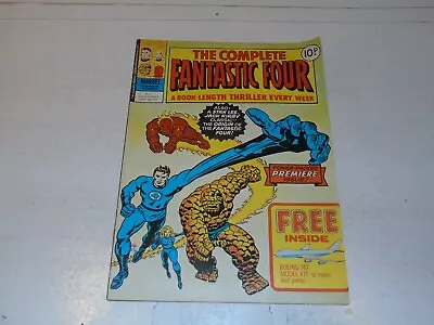 Buy The Complete FANTASTIC FOUR Comic - No 1 - Date 28/09/1977 - UK Paper Comic • 19.99£