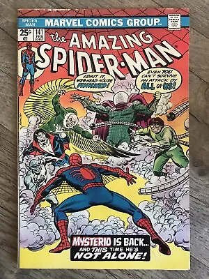 Buy The Amazing Spider-Man #141 John Romita  1st APP Mysterio 2 Daniel Berkhart FN✔️ • 39.97£