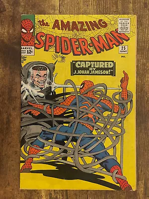 Buy Amazing Spider-Man #25 - GORGEOUS - 1st Mary Jane - Marvel Comics 1965 • 20.65£
