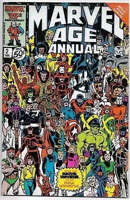 Buy Marvel Age Annual #2 Marvel Comics Jack Kirby Frank Giacoia 1986 FN/VFN • 7.99£