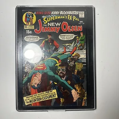 Buy Fn 1970 Dc Comics Superman's Pal Jimmy Olsen #134 - 1st Appearance Of Darkseid • 135.48£