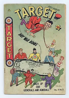Buy Target Comics Vol. 6 #5 VG 4.0 1945 • 335.88£