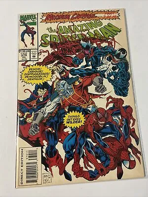Buy The Amazing Spider-Man #379 Maximum Carnage 7 Of 14 1993 • 10.24£