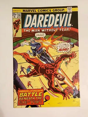 Buy Daredevil #132 - 1976 - 2nd Appearance Of Bullseye • 31.62£