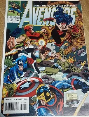 Buy Marvel Comics Avengers #370 NM-MT DIRECT EDITION Boarded & Bagged • 5.53£