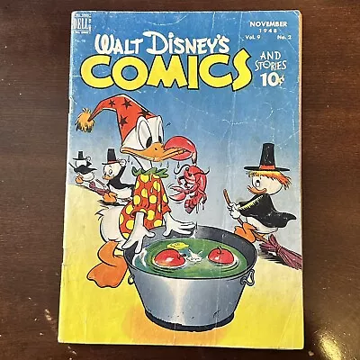 Buy Walt Disney's Comics And Stories #98 (1948) - 1st Uncle Scrooge In Title! • 51.78£