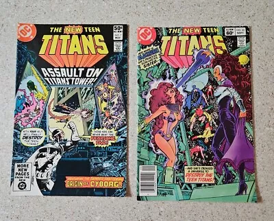 Buy The New Teen Titans # 7 Direct Issue And # 23 Newstand • 9.50£
