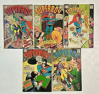 Buy DC Superboy #141 143 147 148 149 Mid-Grade 5 Issue Lot 1967 1968 LSH Super-Pets • 28.01£