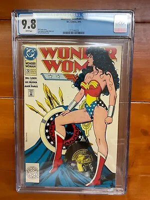 Buy Wonder Woman #72 CGC 9.8 Classic Brian Bolland Cover • 479.67£
