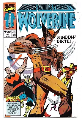 Buy Marvel Comics Presents #45 Wolverine FN (1990) Marvel Comics • 3.50£