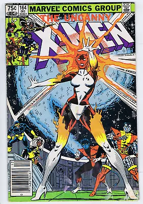 Buy Uncanny X-Men #164 Marv 1982  1st CAROL DANVERS AS BINARY CANADIAN PRICE VARIANT • 16.09£