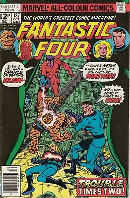 Buy Fantastic Four 187 - 1977 - Perez - Very Fine/Very Fine + • 4.99£
