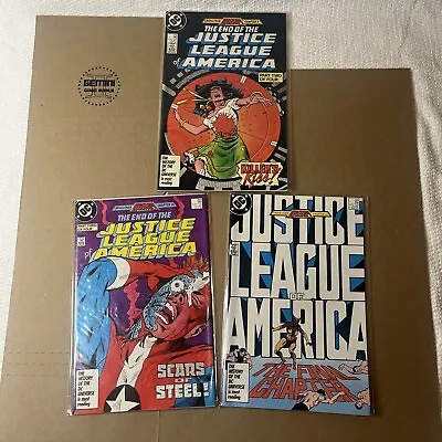 Buy Justice League Of America #259  #260 #261 DC Comics Lot Of 3 • 10.27£