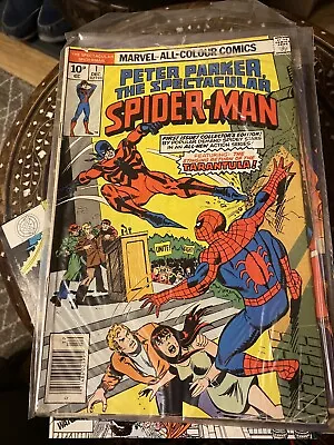 Buy Spiderman Spectacular #1 December 1976 Peter Parker Marvel Comics • 15£