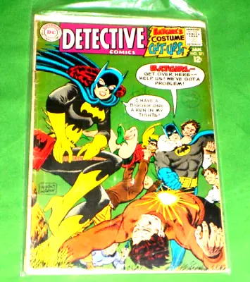 Buy DETECTIVE _COMICS  # 371_ GD 3.5  1968 1st _NEW BATMOBILE! __4th BATGIRL  • 44.95£