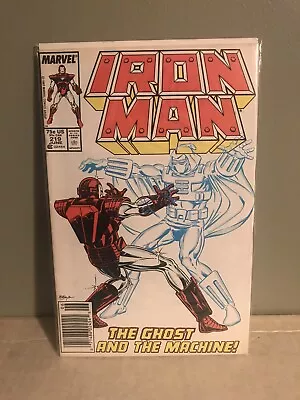 Buy Iron Man #219 (1968) 1st App. Of Ghost • 19.99£