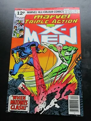 Buy Marvel Triple Action ( X-Men ) #45  Dec 1978  Marvel Comics VF Pence Copy . • 3£