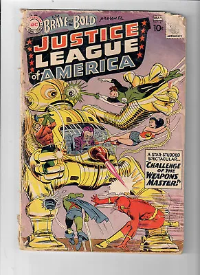 Buy THE BRAVE AND THE BOLD #29 - CGC Grade 1.0 - 2nd Appearance Of JUSTICE LEAGUE! • 142.31£