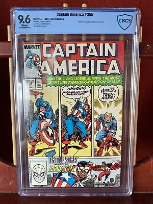 Buy Captain America 355 Cbcs 9.6 • 35.58£